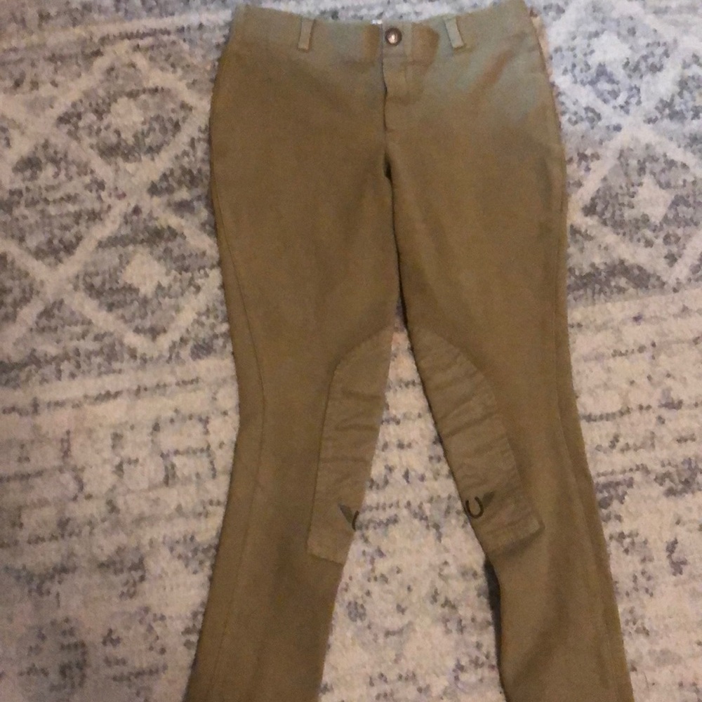 Girls Tuffrider riding jodhpurs